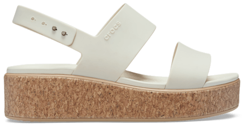 Brooklyn Low Wedge Cork Sandal