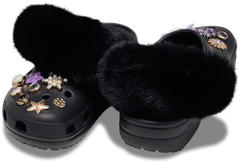 Faux Fur Backstrap Cover Scrunchie 2 Pack