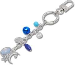 Moon and Stars Bag Charm