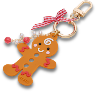 Gingerbread Man Bag Charm