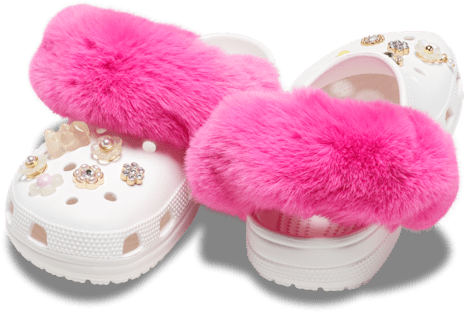 Faux Fur Backstrap Cover Scrunchie 2 Pack