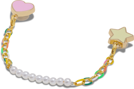 Pearl and Rainbow Bag Chain