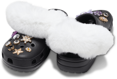 Faux Fur Backstrap Cover Scrunchie 2 Pack