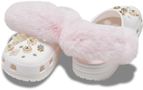 Faux Fur Backstrap Cover Scrunchie 2 Pack