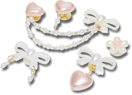 Bow and Pink Heart 5 Pack