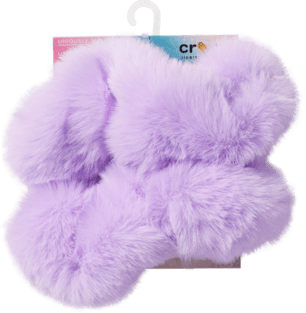 Faux Fur Backstrap Cover Scrunchie 2 Pack
