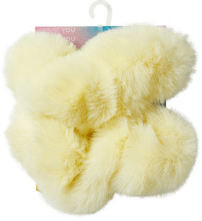 Faux Fur Backstrap Cover Scrunchie 2 Pack