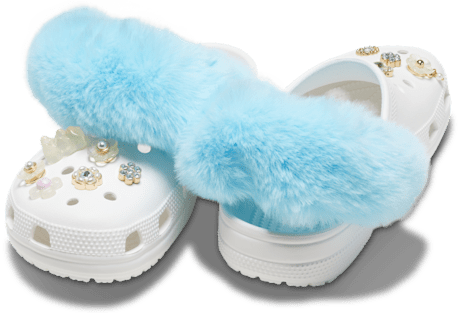 Faux Fur Backstrap Cover Scrunchie 2 Pack